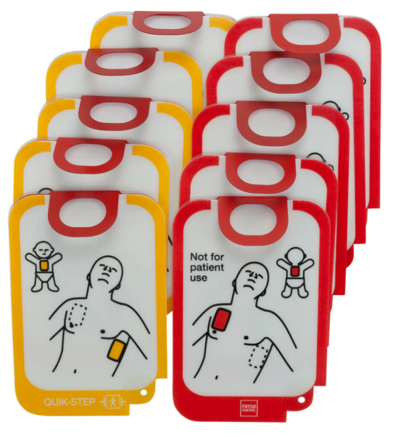 Électrode de remplacement pour DEA Trainer CR2 (Paquet de 5 paires)
