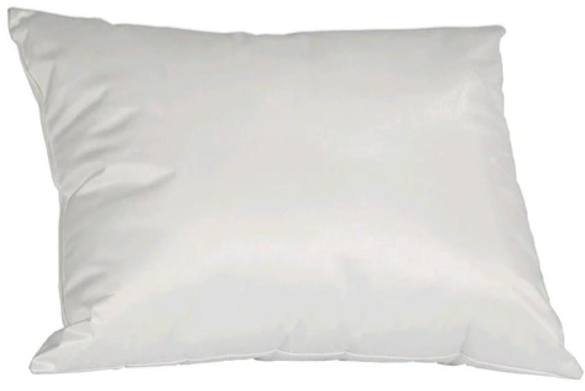 Oreiller plastifié réutilisable