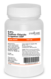 Solution saline 0.9% Nacl / 100 ml